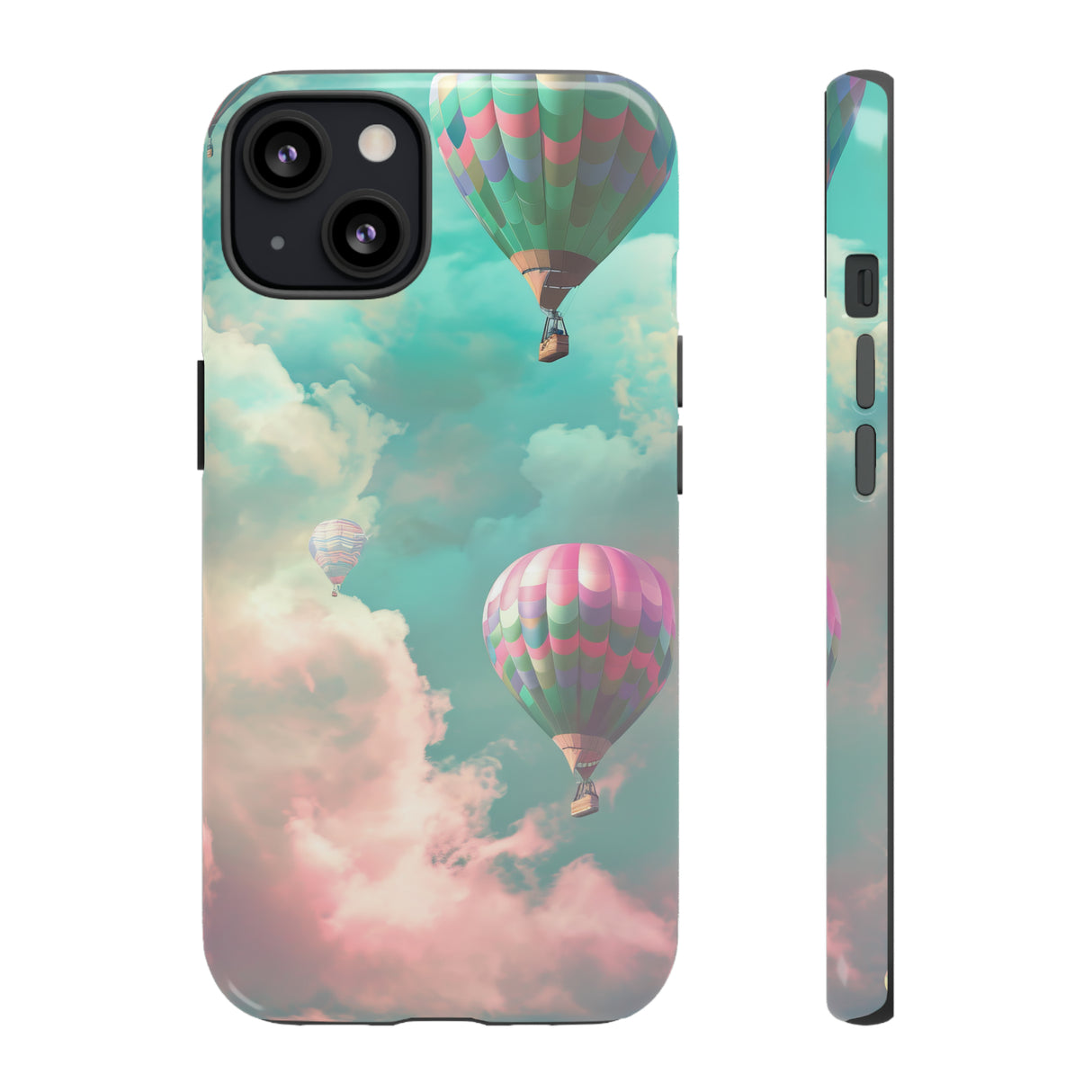 Pastel Balloon Escape - Protective Phone Case