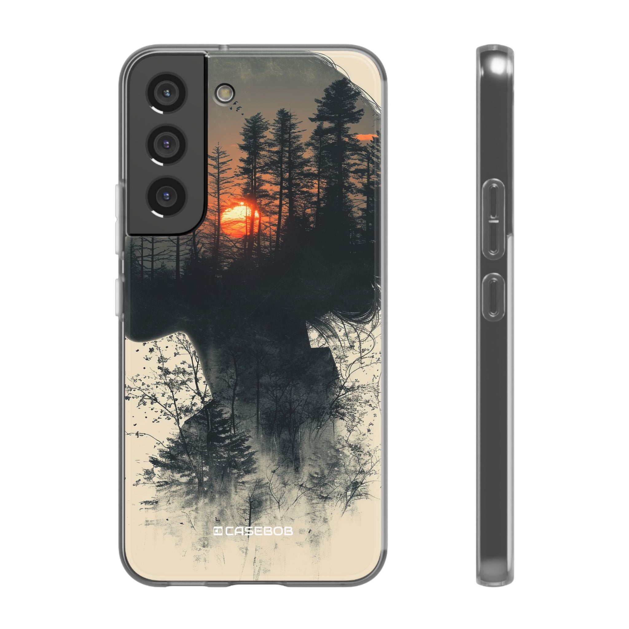 Tranquil Silhouette | Flexible Phone Case for Samsung Galaxy