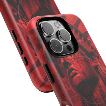 Zen Red Liberty Vision iPhone 16 | Tough+ Phone Case