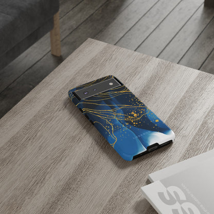 Blue Watercolor Art - Protective Phone Case