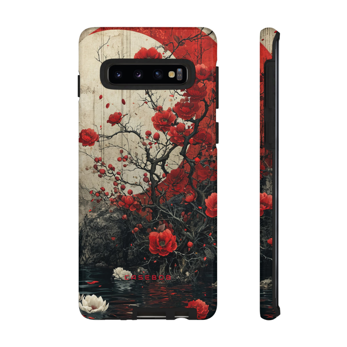 Moonlit Rose Peace - Protective Phone Case