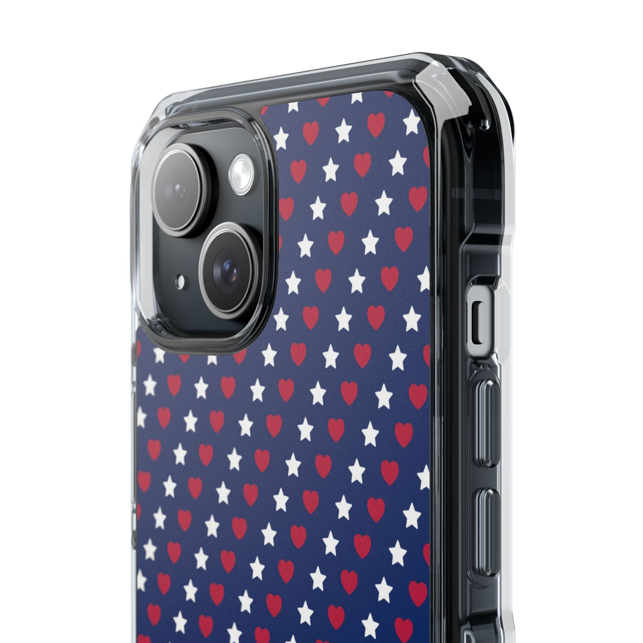 Hearts Twinkle Bright iPhone Case - Impact