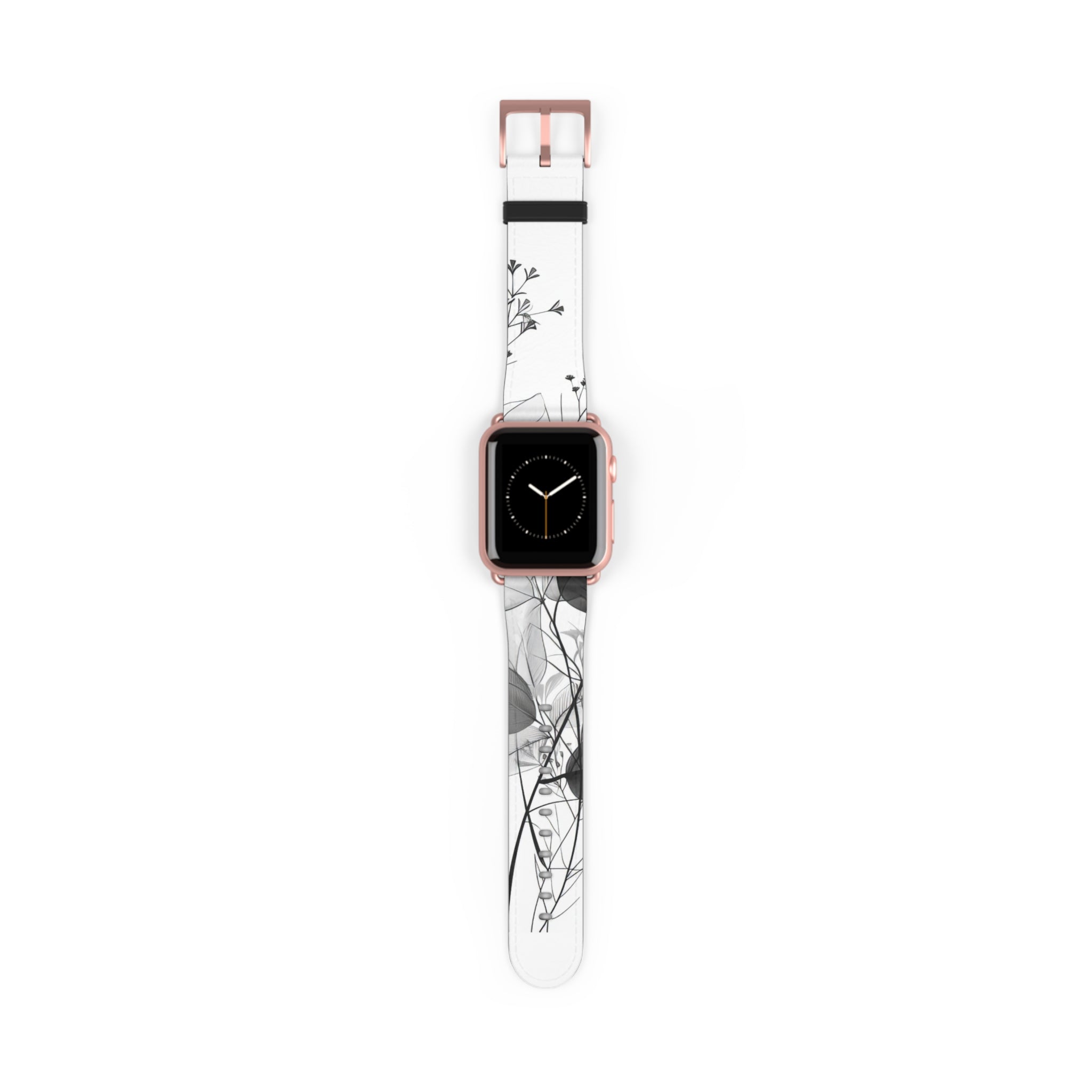 Silver Leaves - Watch Band