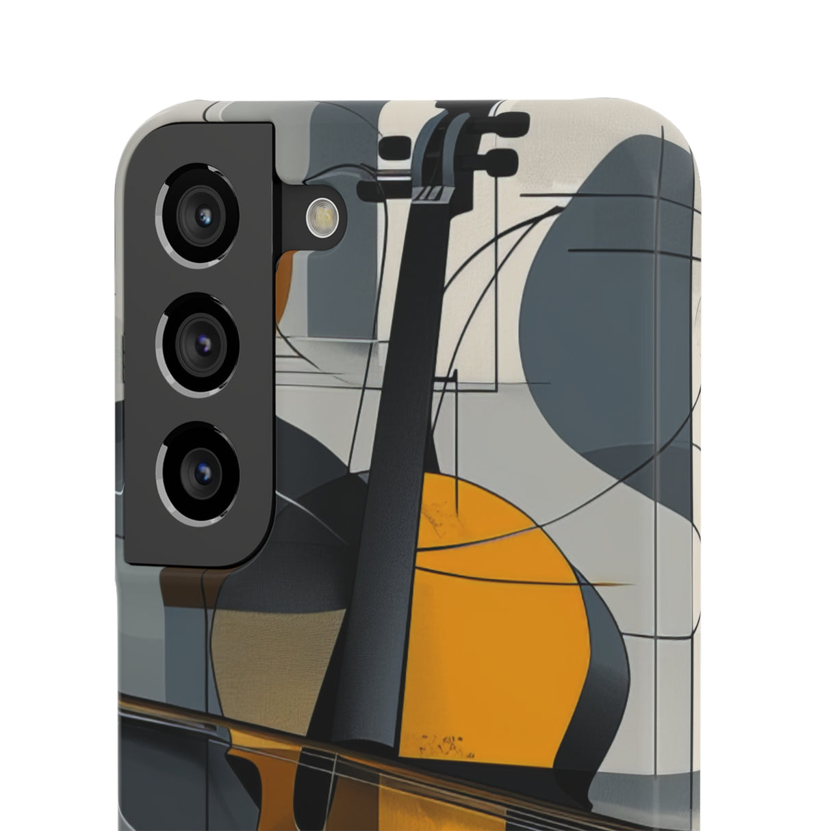 Cello Abstraction | Slim Phone Case for Samsung