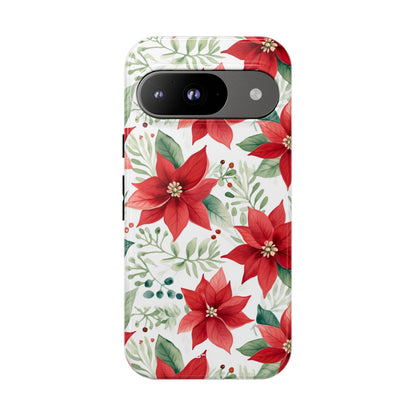Poinsettias Bloom Bright - Google Pixel Case