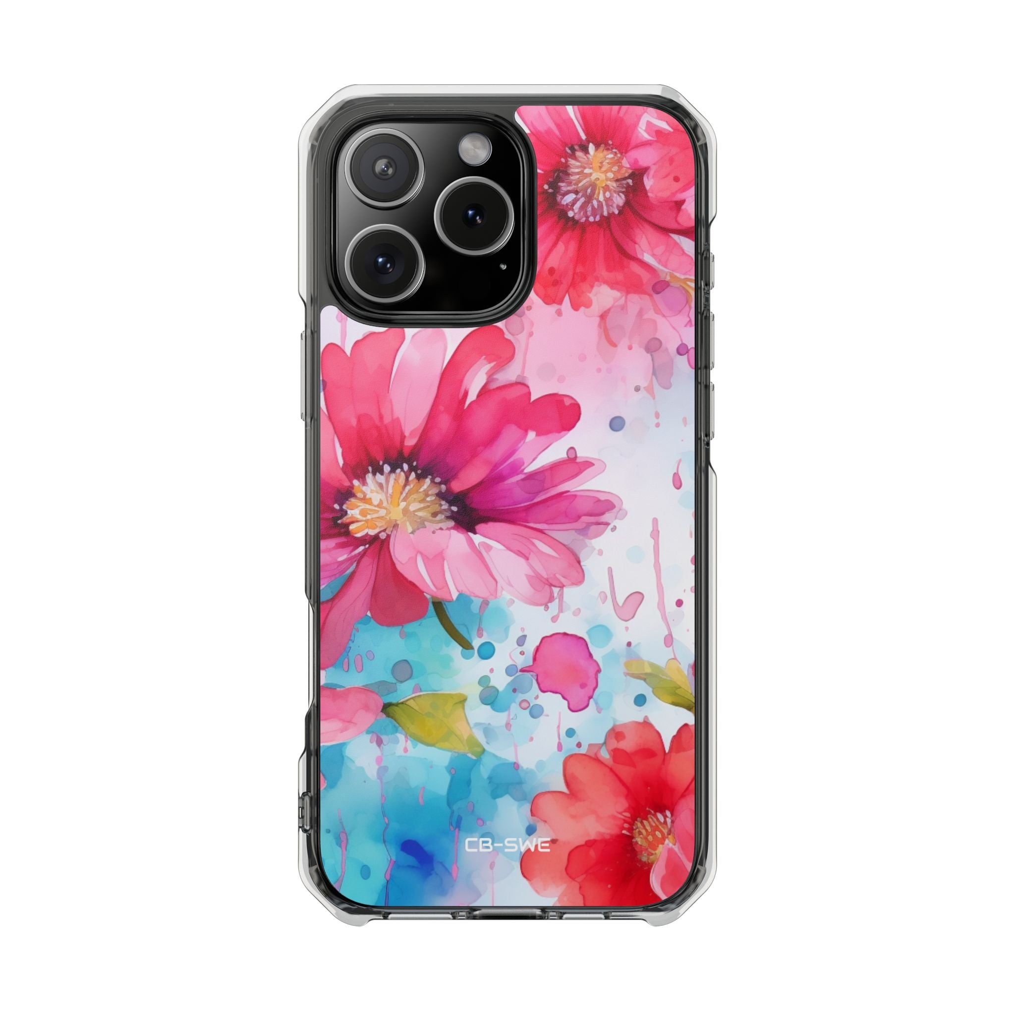 Vibrant Floral Dance iPhone Case - Impact