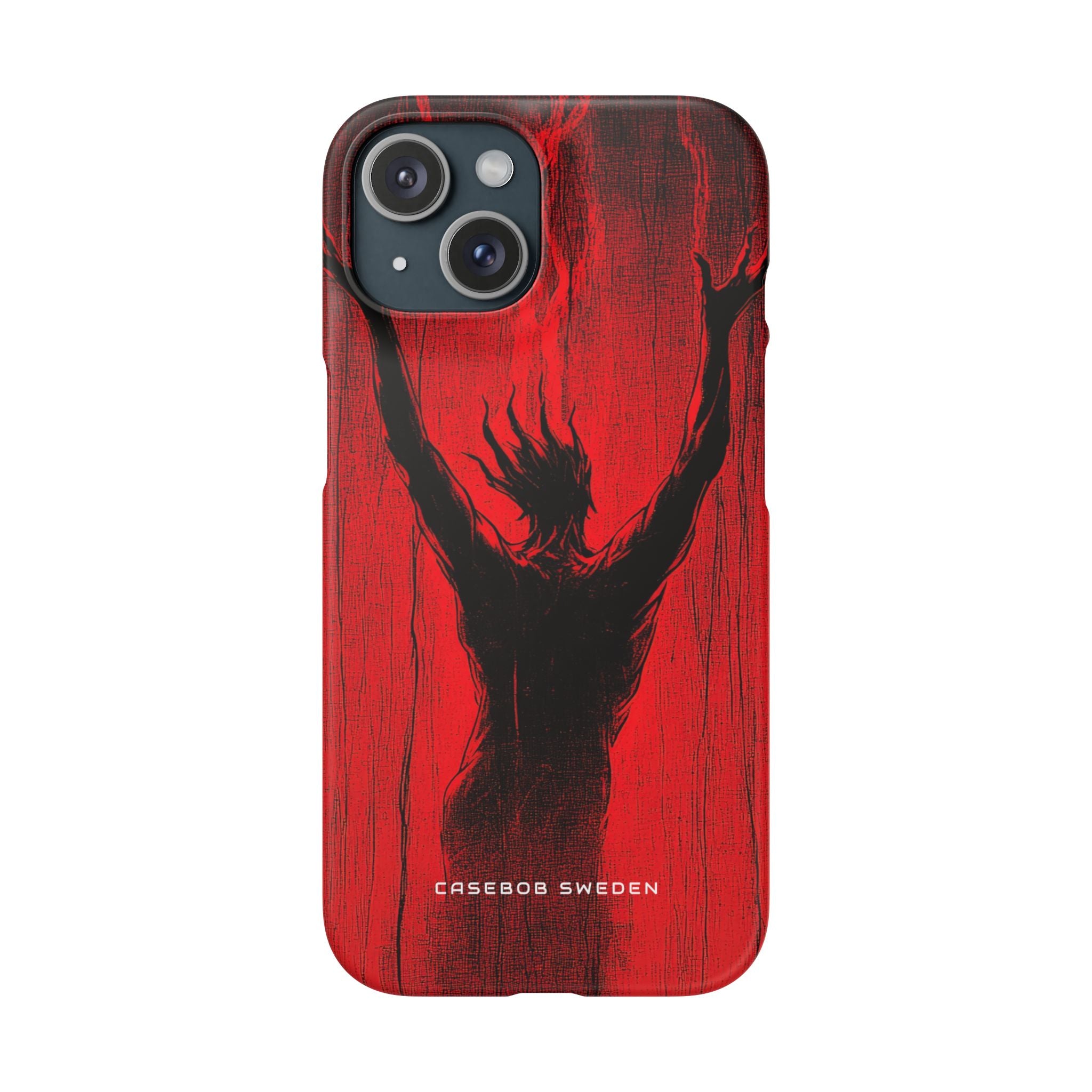 Crimson Despair iPhone 15 - Slim Phone Case