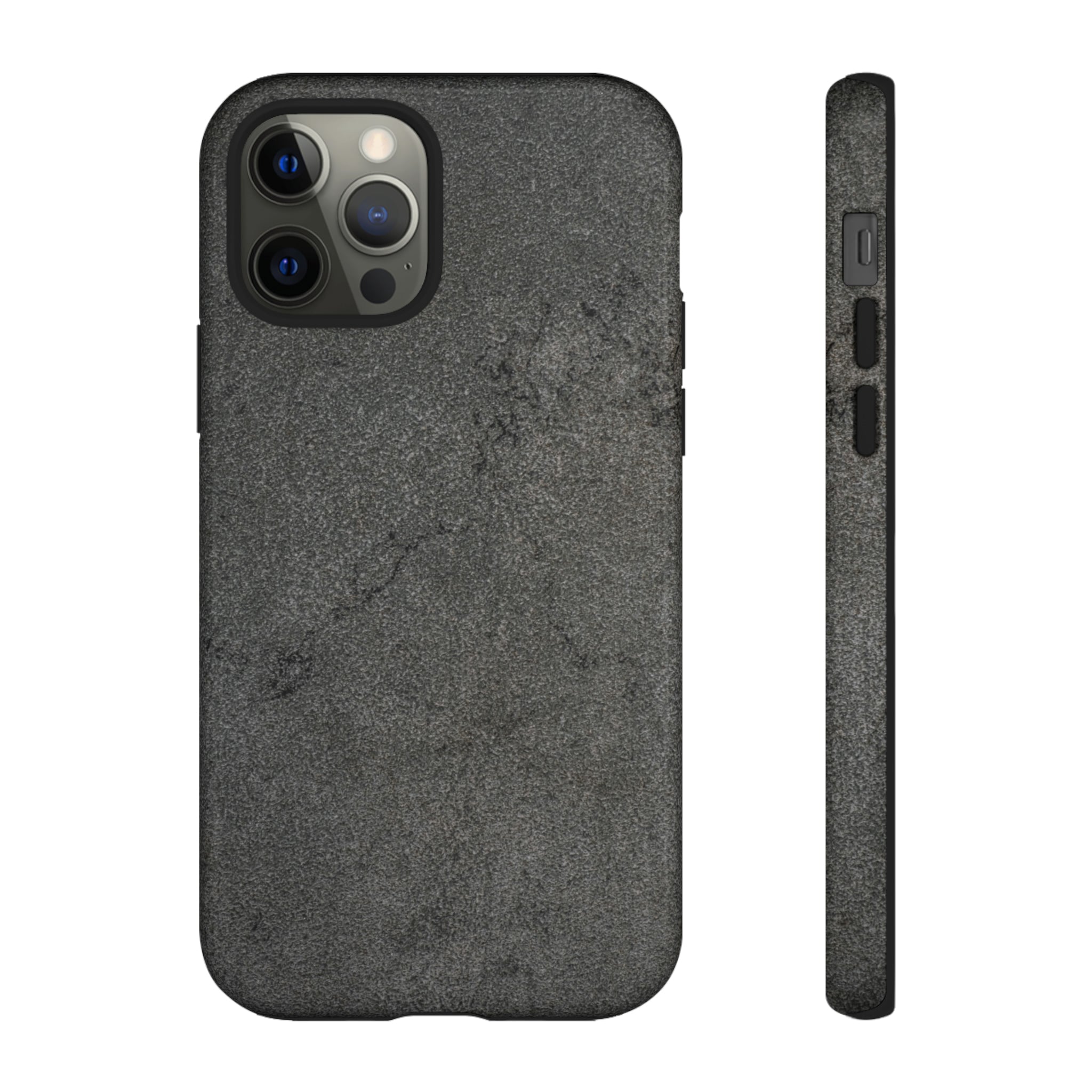 Steel Grey Granite - Protective Phone Case