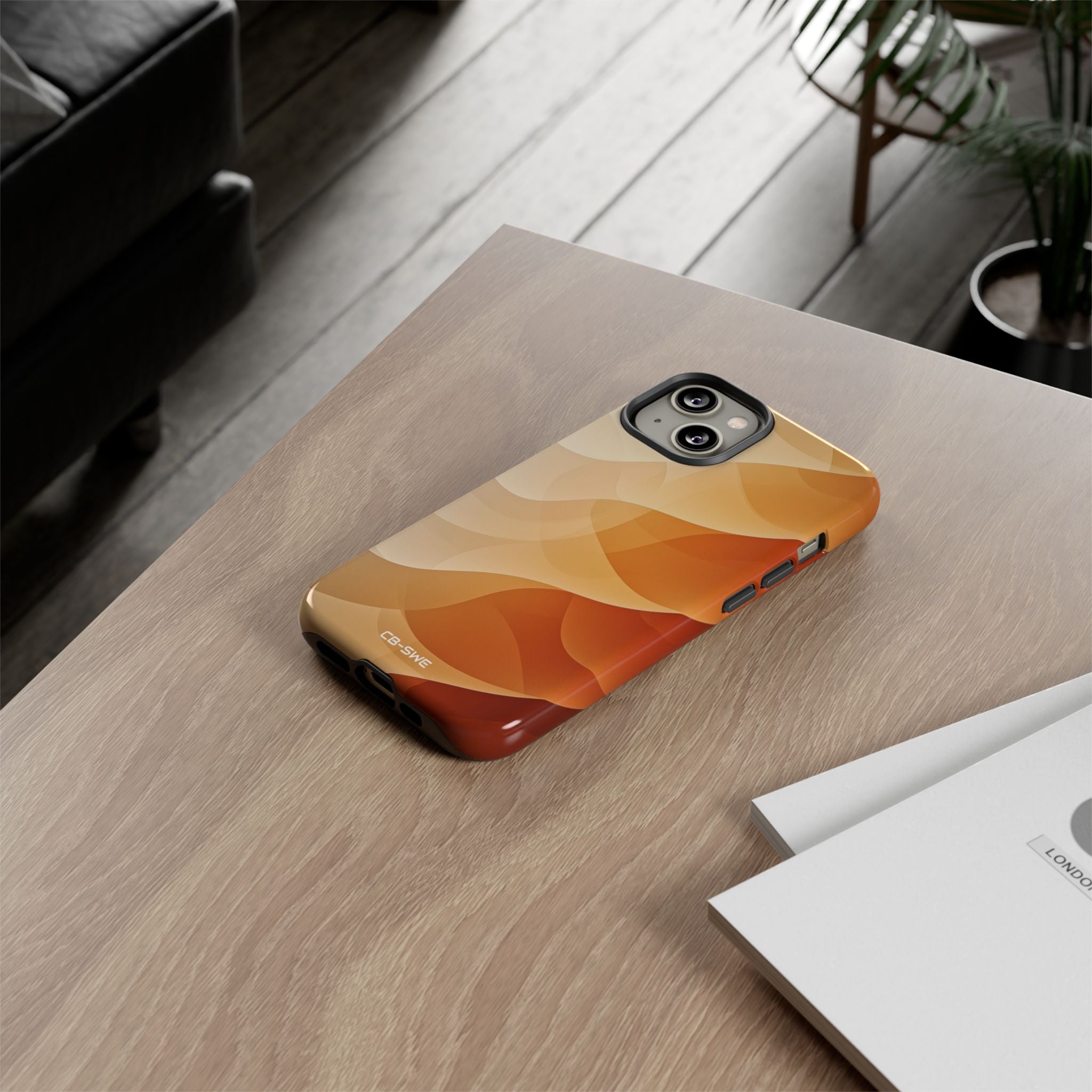 Gentle Waves Flow - iPhone Case