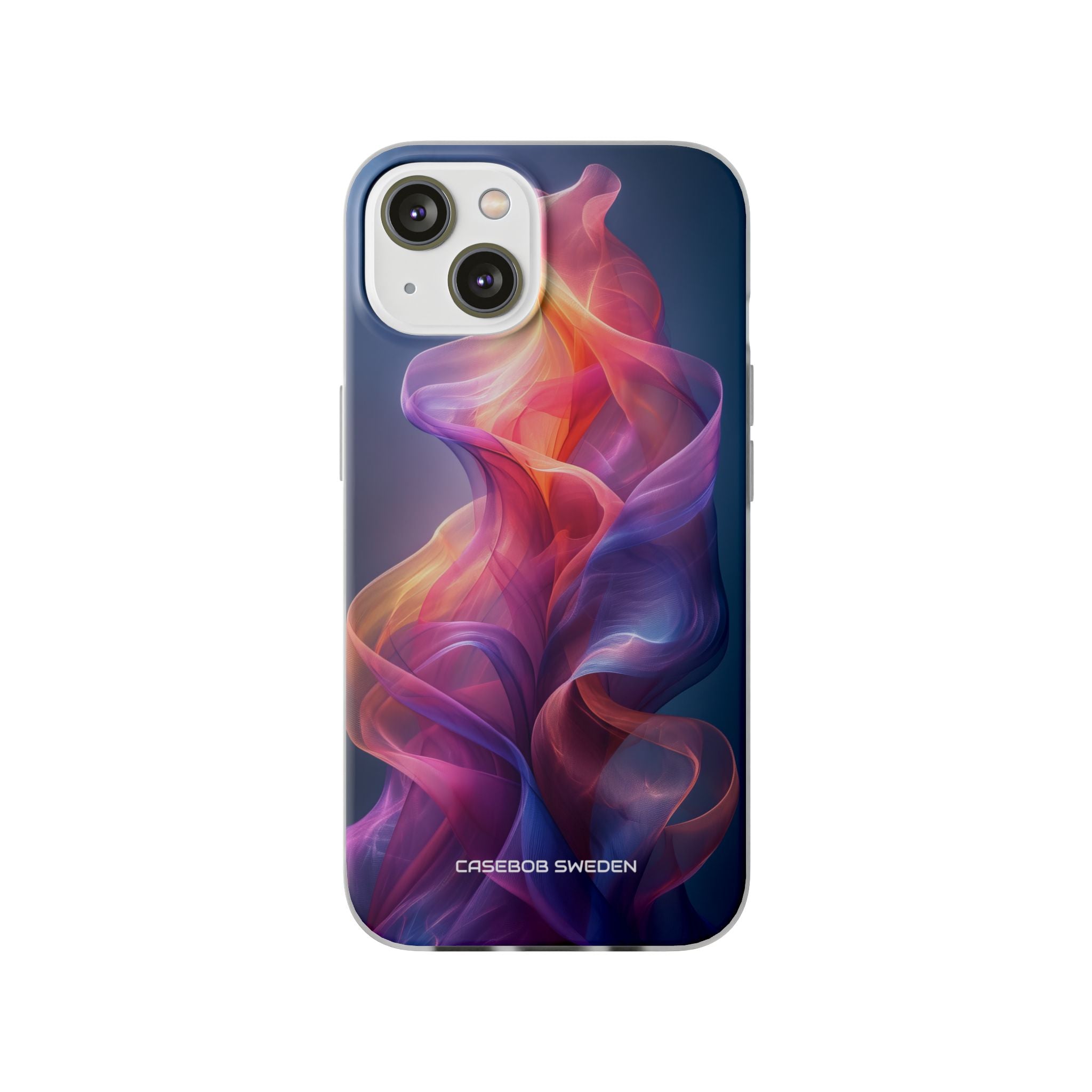 Violet Orange Flow - Flexi iPhone 14 Phone Case