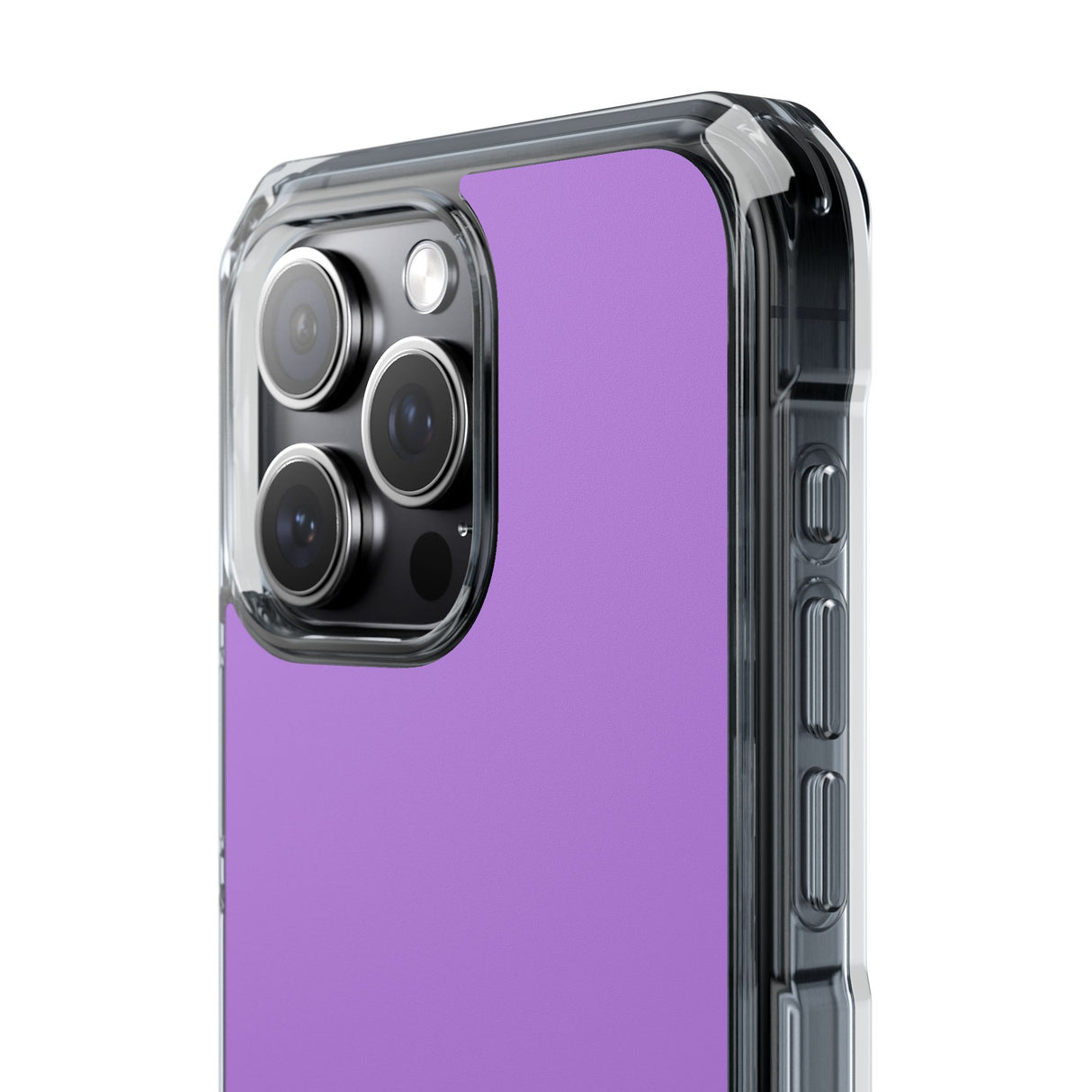 Lavender Floral | Phone Case for iPhone (Clear Impact Case - Magnetic)