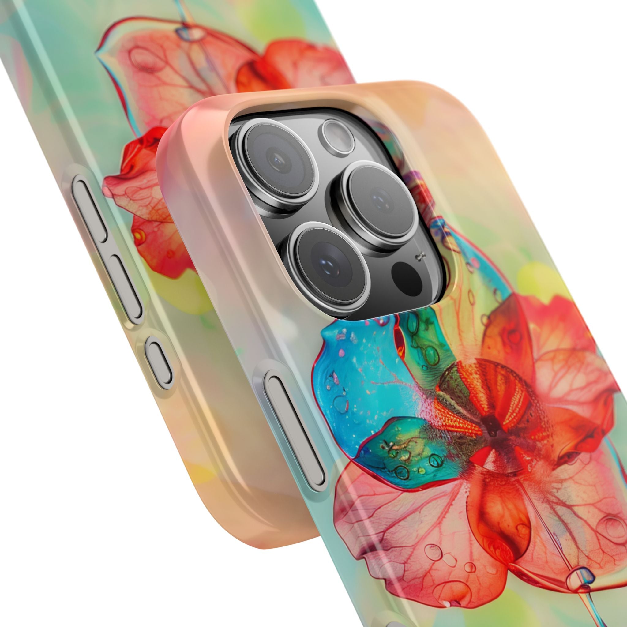 Ethereal Glass Flower iPhone 16 - Slim Phone Case