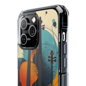 Musical Vortex - Phone Case for iPhone (Clear Impact - Magnetic)