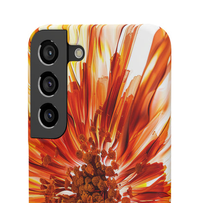 Blooming Vitality | Slim Phone Case for Samsung