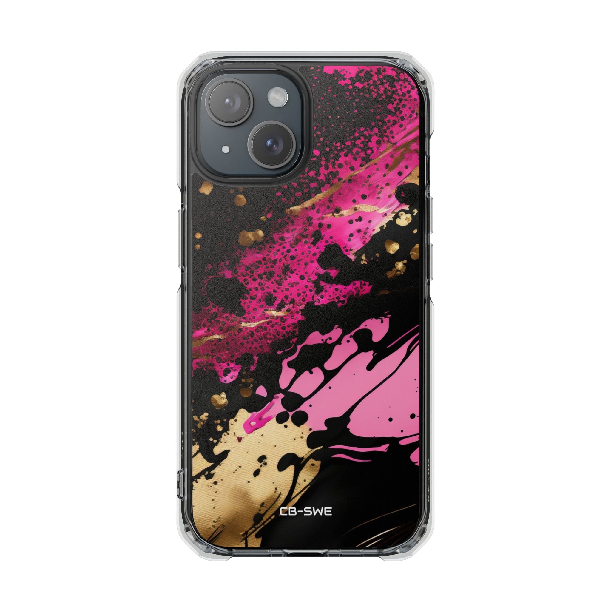 Dynamic Splatter Elegance iPhone Case - Impact