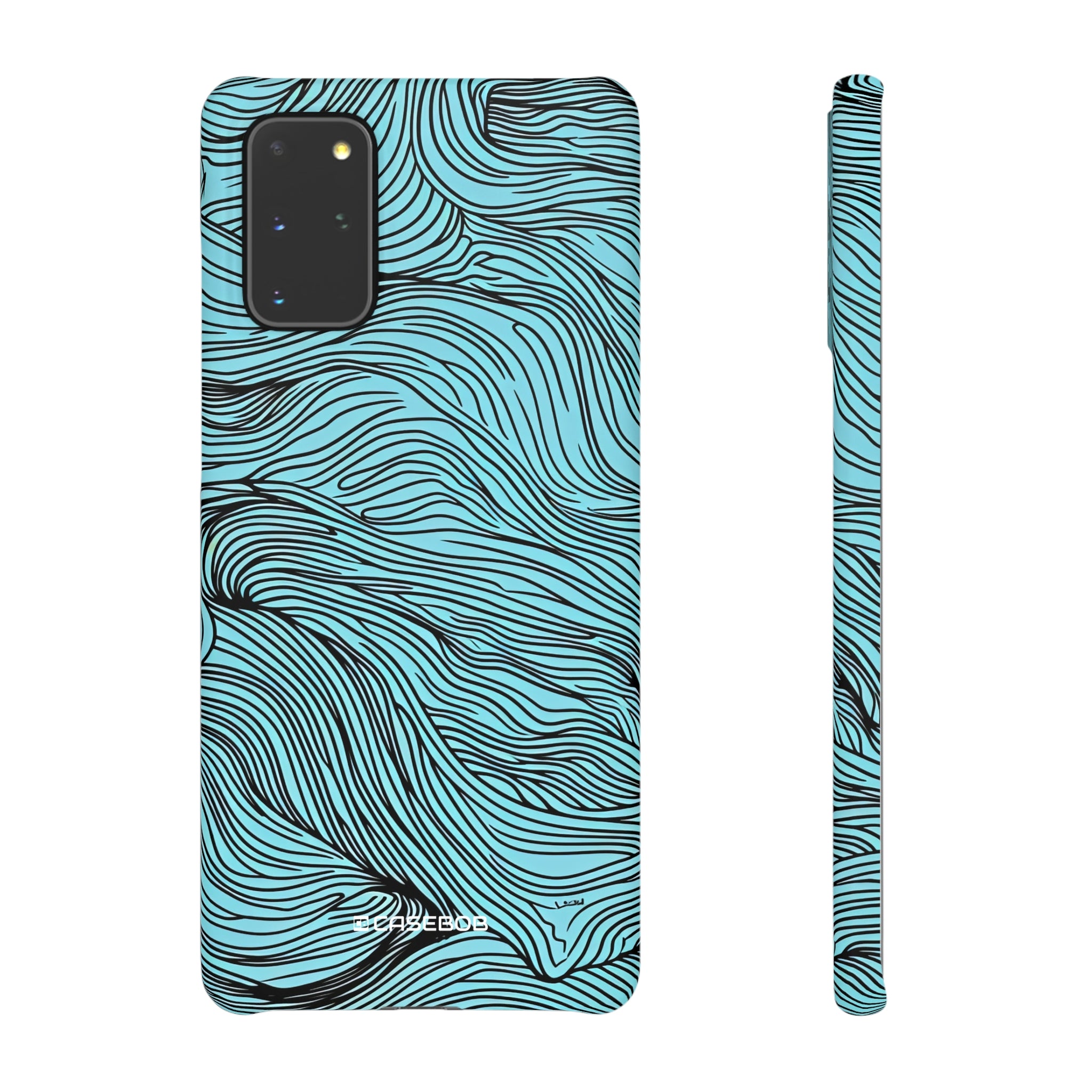 Wavy Serenity | Slim Phone Case for Samsung