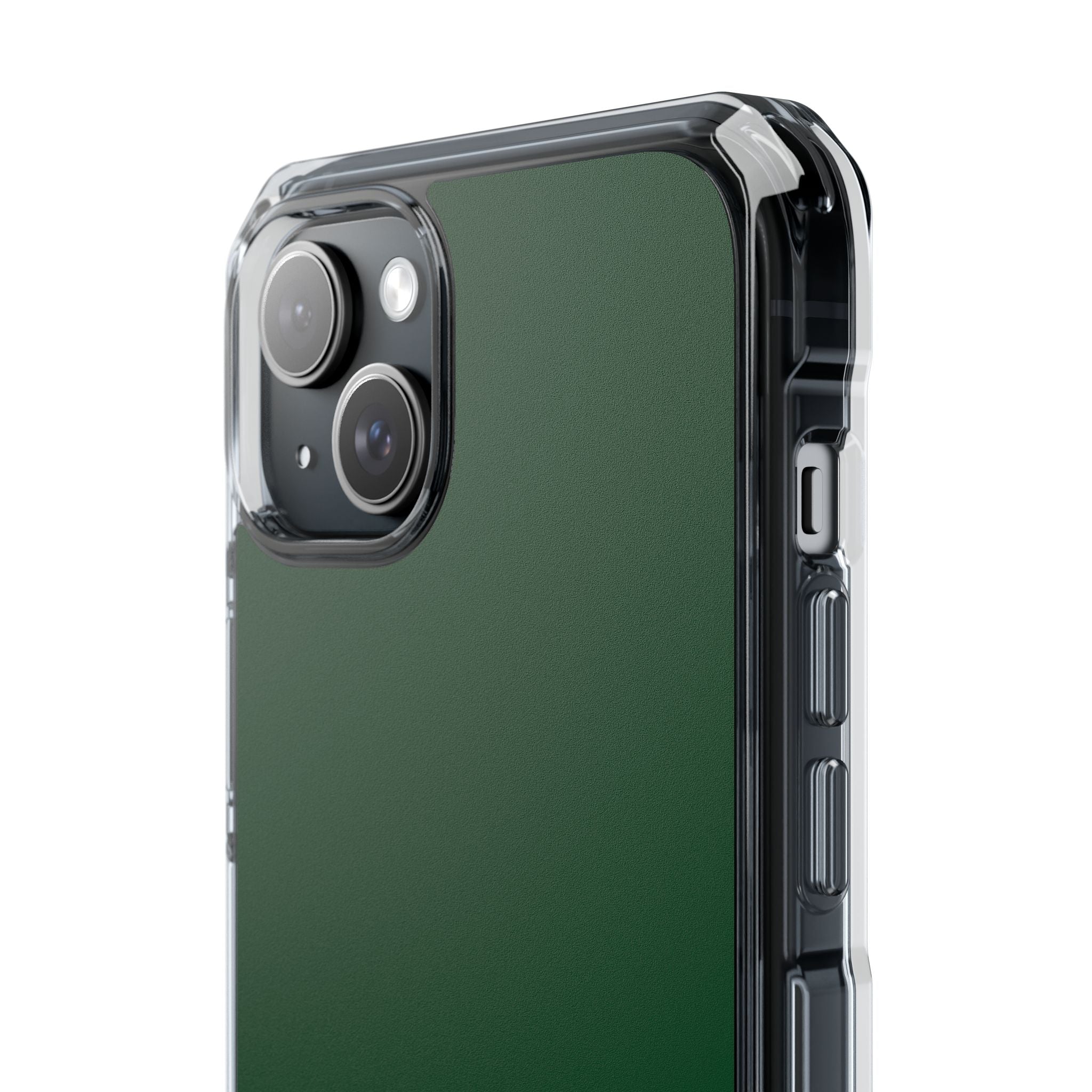 Forest Green - Clear Impact Case for iPhone