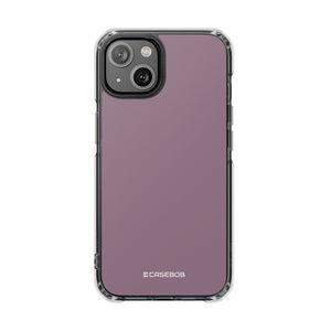 Mountbatten Pink | Handyhülle für iPhone (Clear Impact Case – magnetisch)