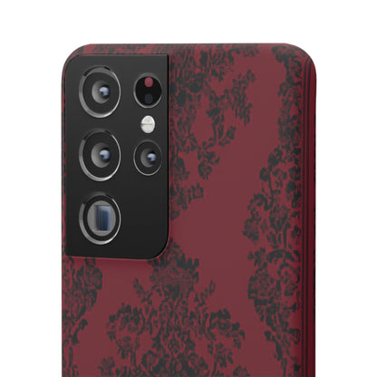 Gothic Crimson Elegance Samsung S21 - Slim Phone Case