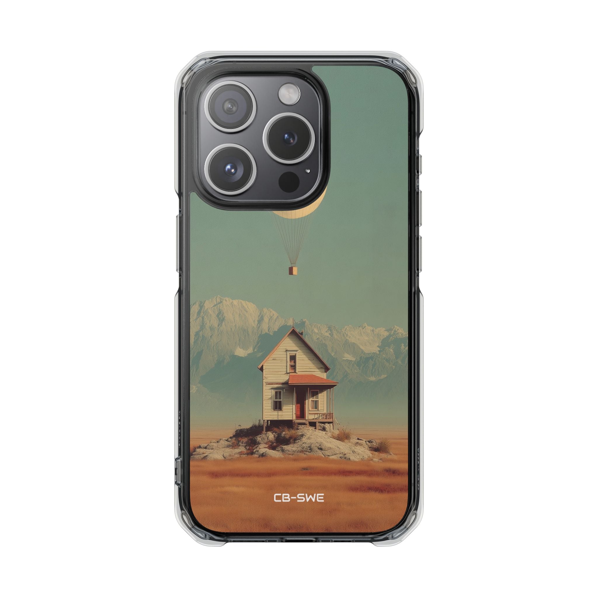 Moon Hovers Low iPhone Case - Impact