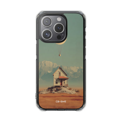 Moon Hovers Low iPhone Case - Impact