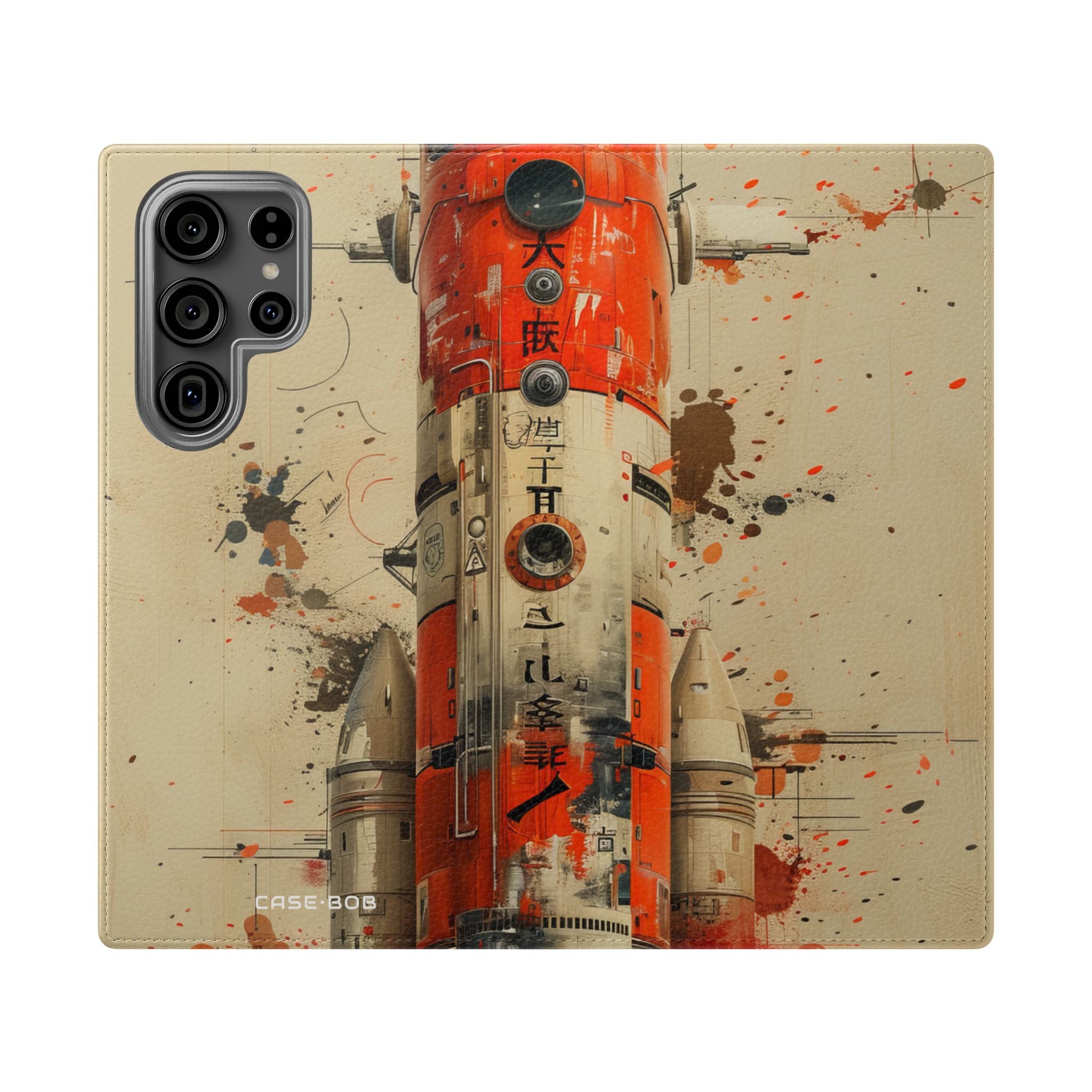 Crimson Rocket - Samsung S23 Ultra Case - Wallet