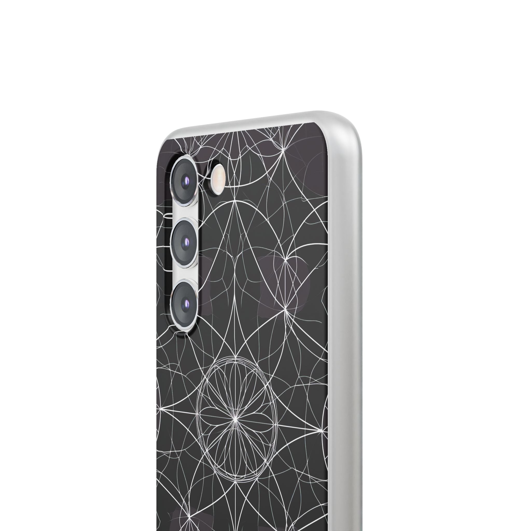 Radiant Petal Orbit Samsung S23 Case - Soft
