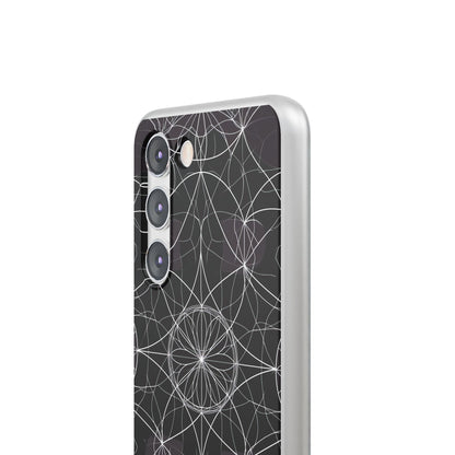 Radiant Petal Orbit Samsung S23 Case - Soft