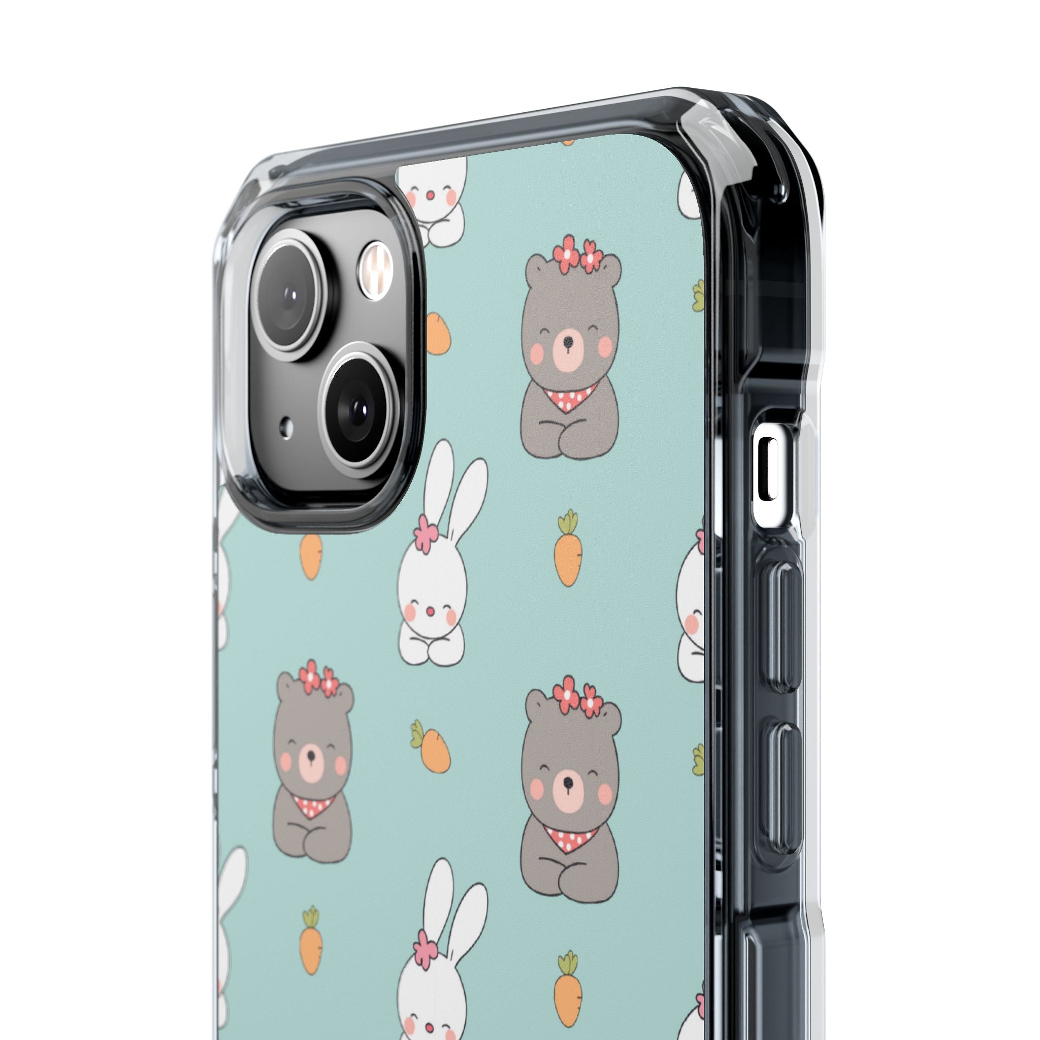 Bunnies Gather Carrots iPhone Case - Impact