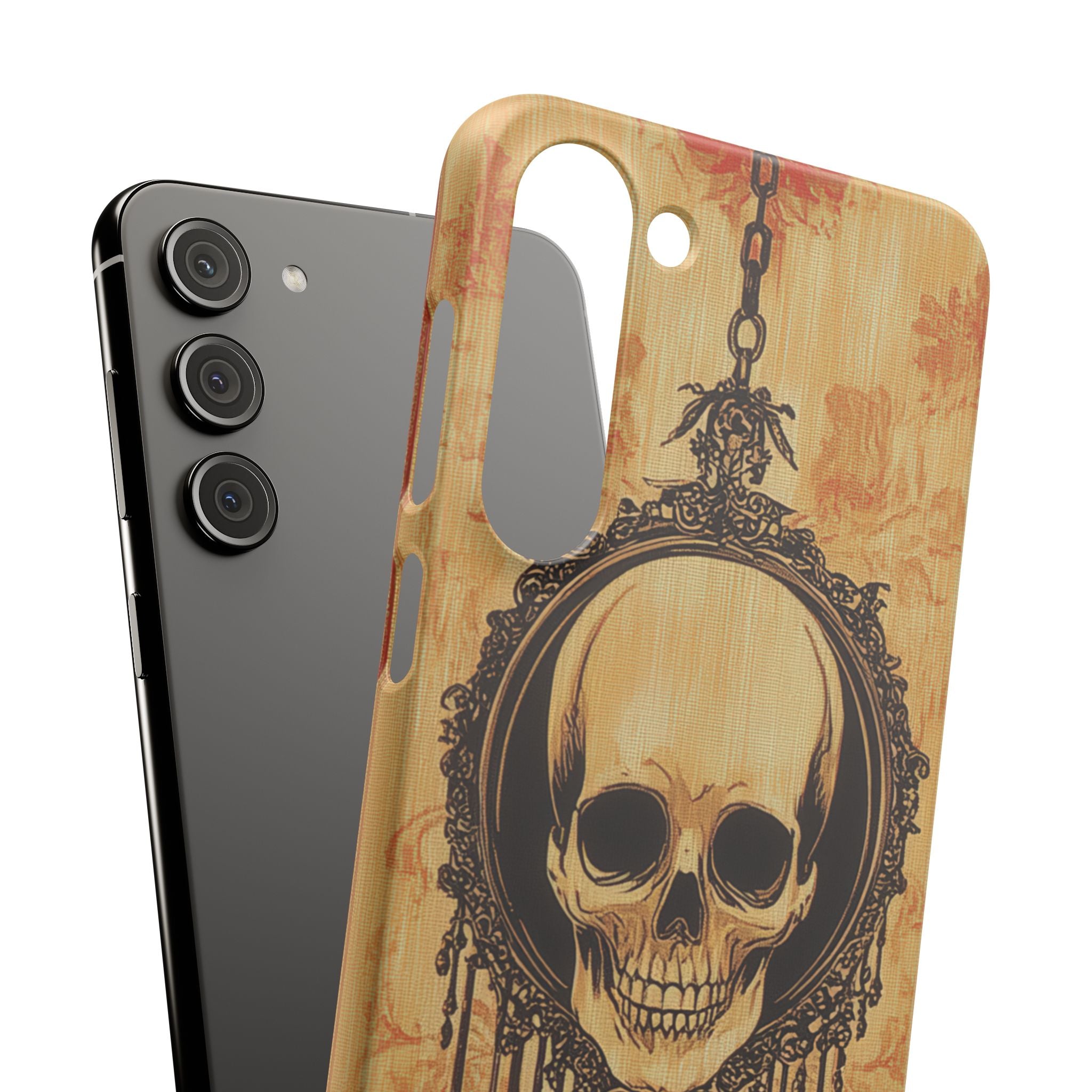 Gothic Skull Elegance Samsung S23 - Slim Phone Case