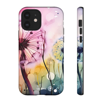 Dreamy Dandelion Whispers - iPhone Case
