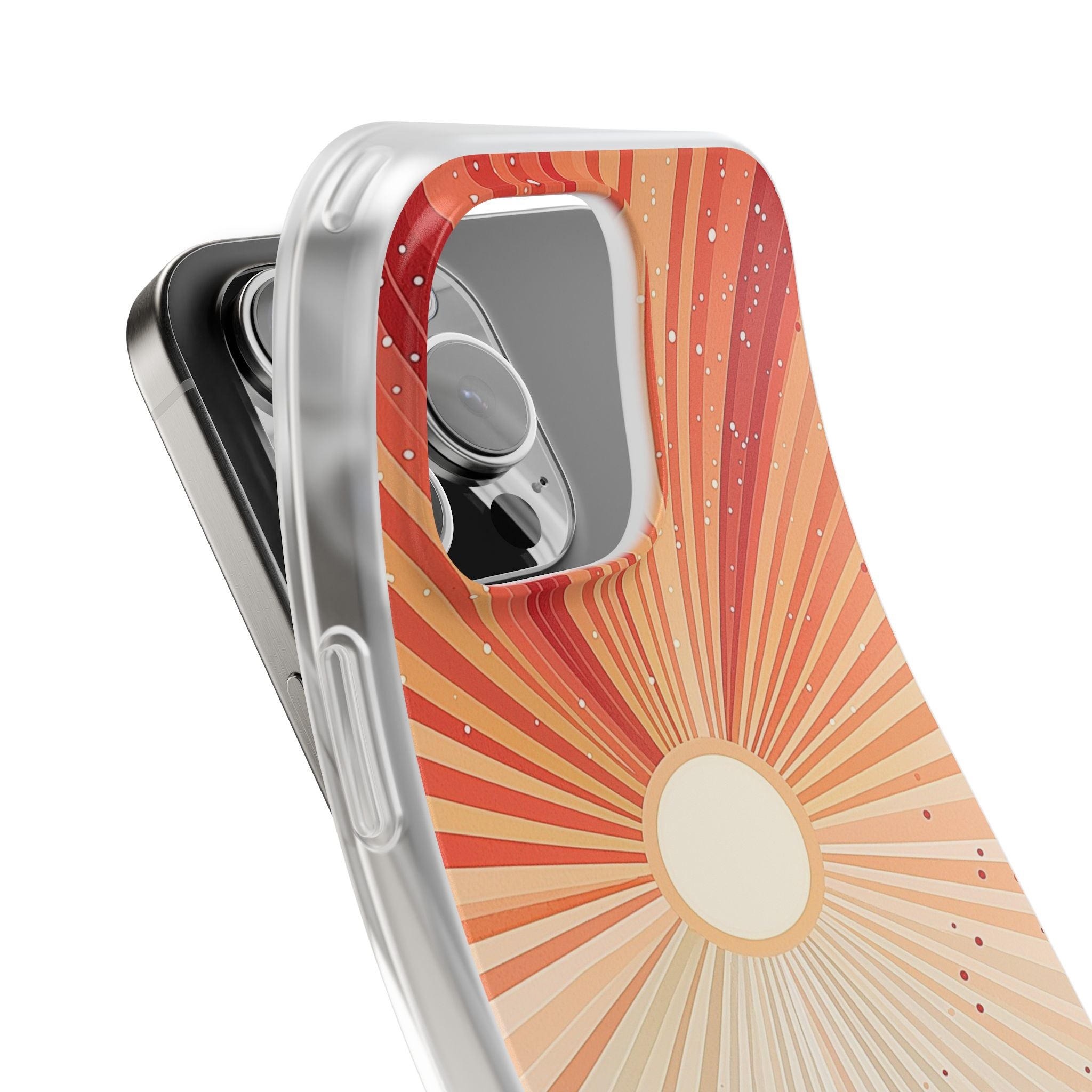 Solar Bloom iPhone 16 Pro Max Case - Soft