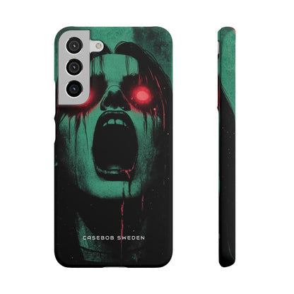 Haunting Glow of Gothic Eyes Samsung S22 - Slim Phone Case