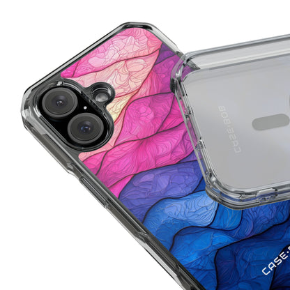 Wavy Vein Gradient iPhone 15 Case - Impact