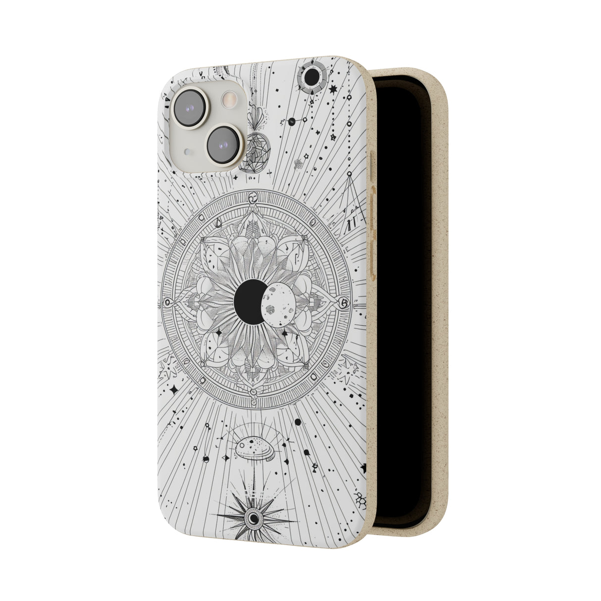 Celestial Mandala Mystique | Biodegradable Phone Case