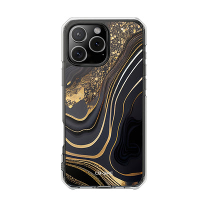Elegant Gold Streams iPhone Case - Impact
