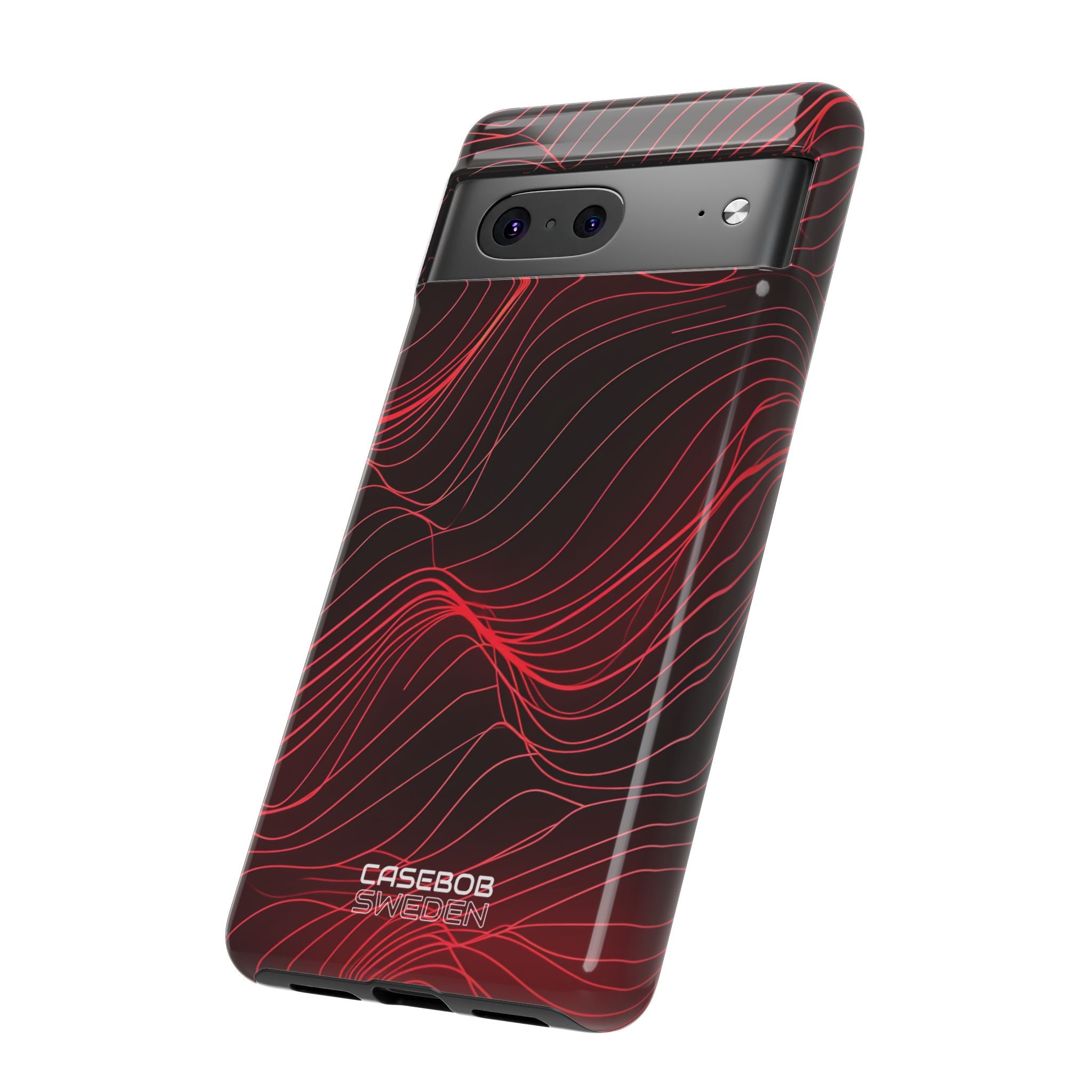 Crimson Waveform Flow Google Pixel 7 - Tough