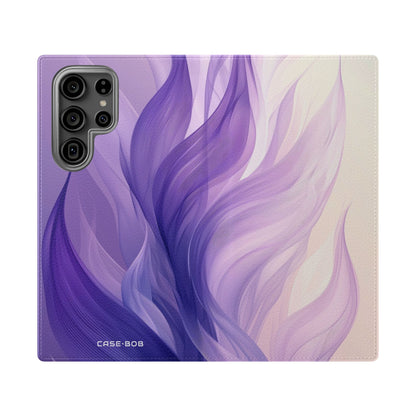 Purple Ribbons - Samsung S23 Ultra Case - Wallet