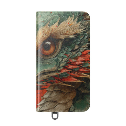 Drakenblik Crimson - Samsung S24 Plus Case - Portemonnee