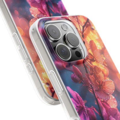 Surreal Flower Harmony iPhone 16 - Flexi Phone Case