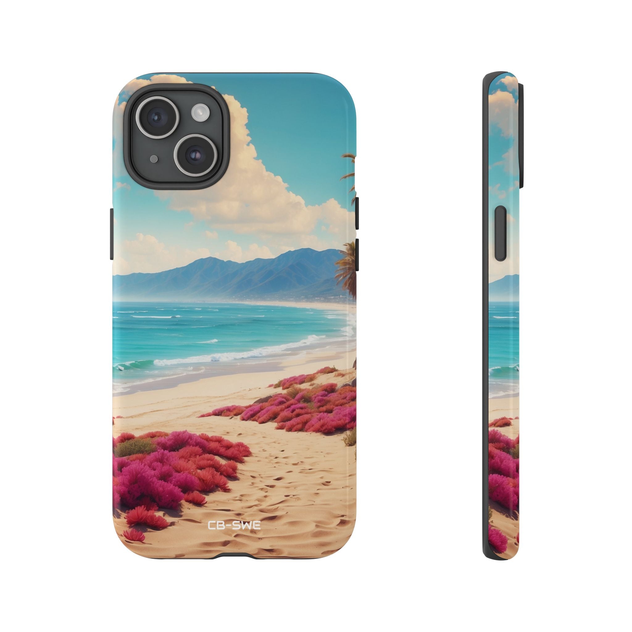 Footprints Trace Sand - iPhone Case
