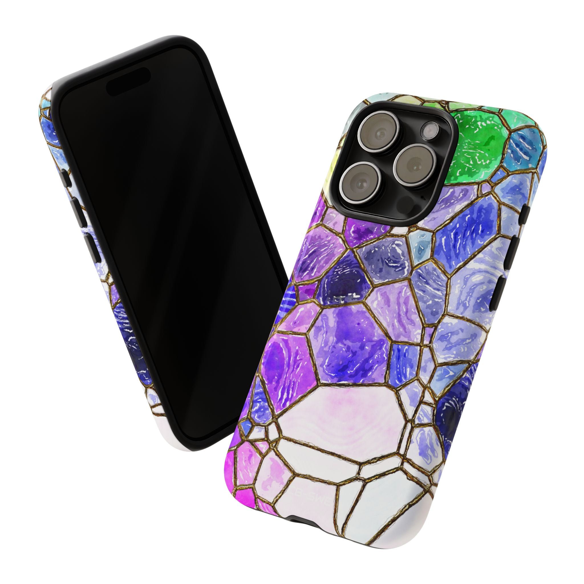 Colorful Glass Mosaic - iPhone Case
