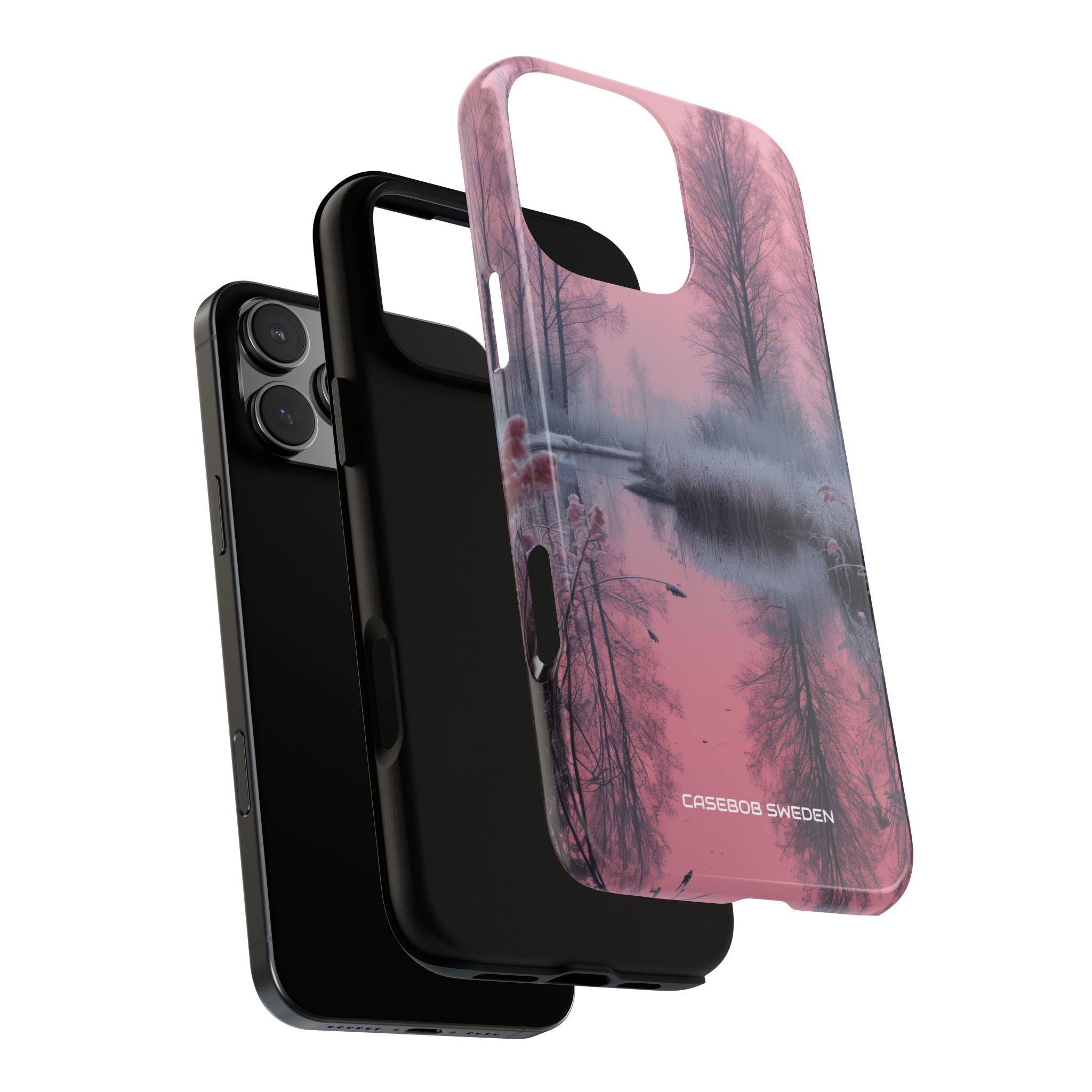 Pink Serenity Case - Tough iPhone 16 Phone Case