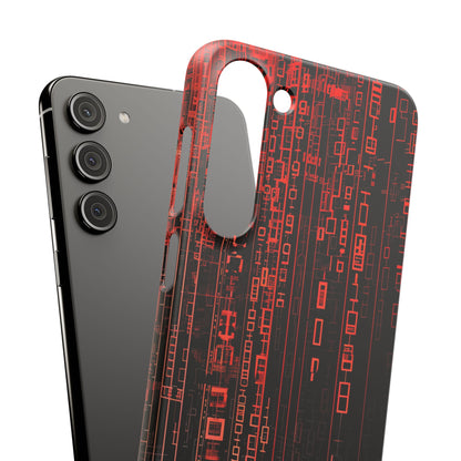 Gradient Cyberflux Network Samsung S23 - Slim Phone Case