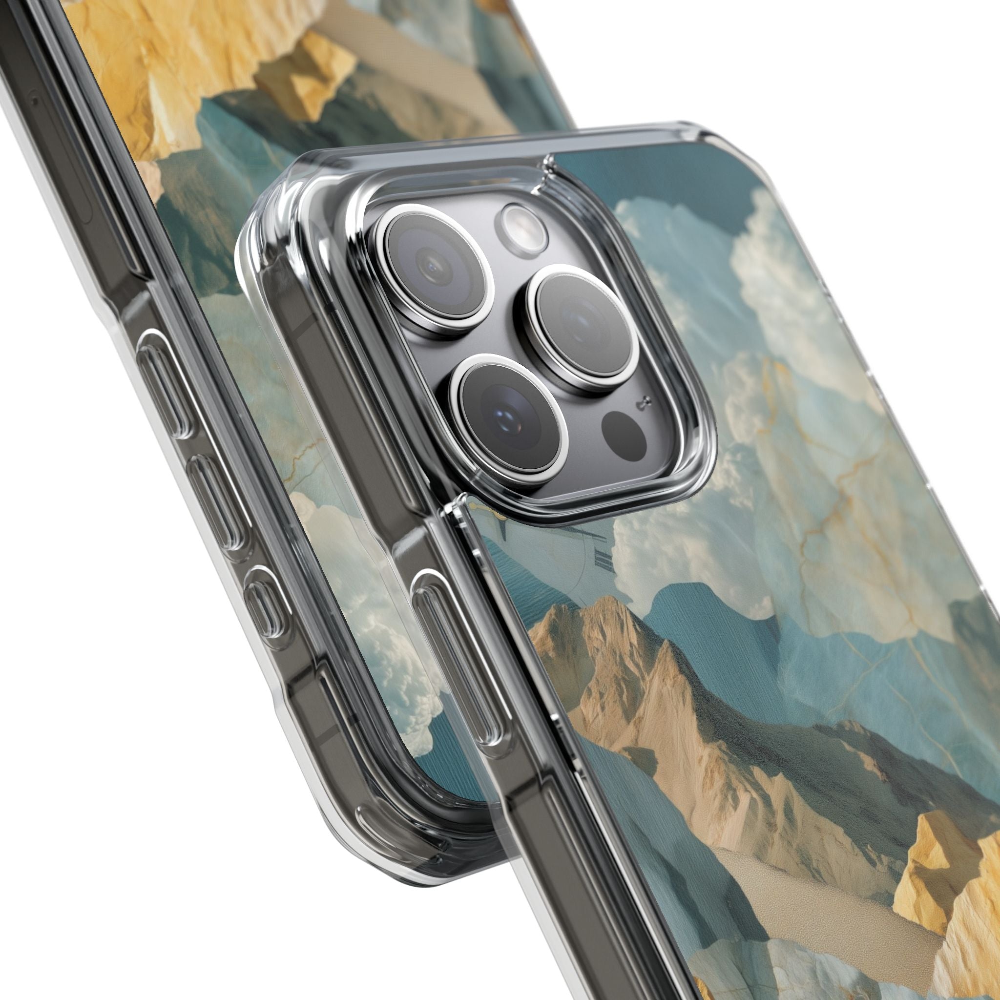 Time Drifts Above iPhone Case - Impact