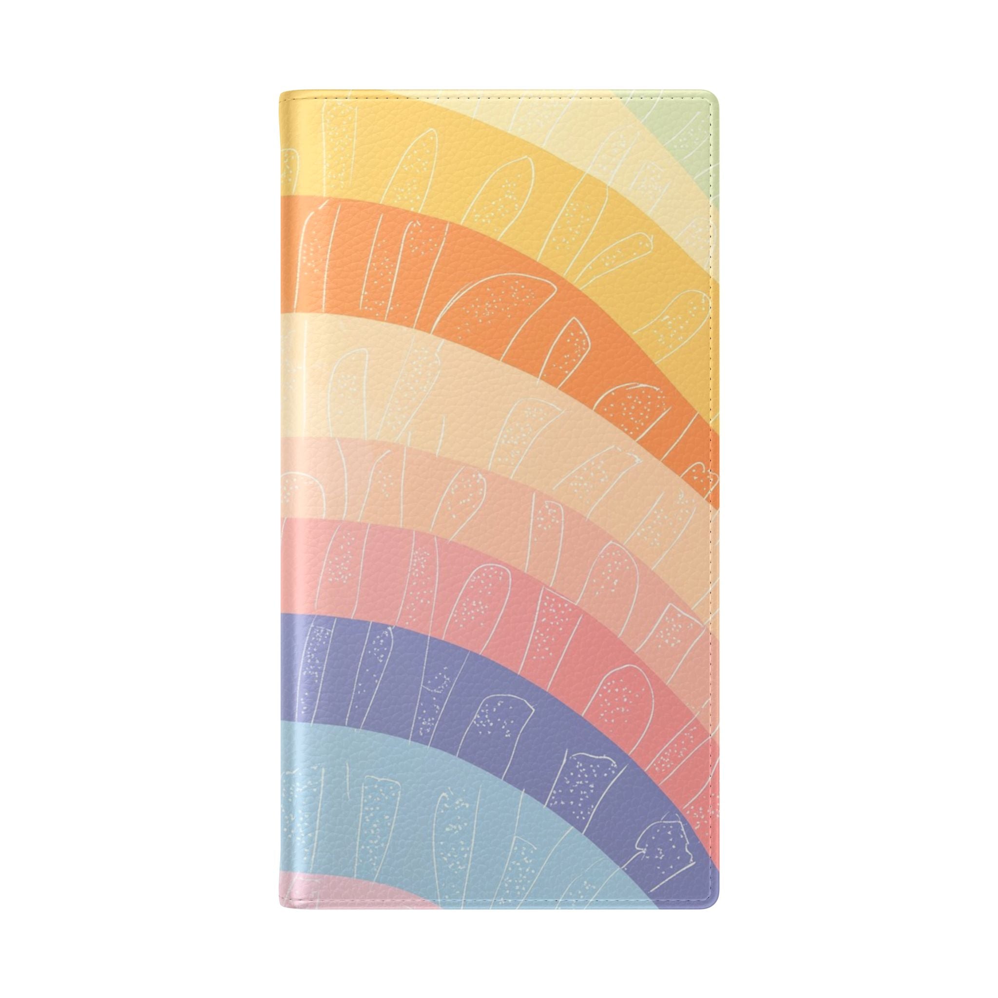 Pastel Rainbow Glow - Samsung S23 Ultra Case - Wallet
