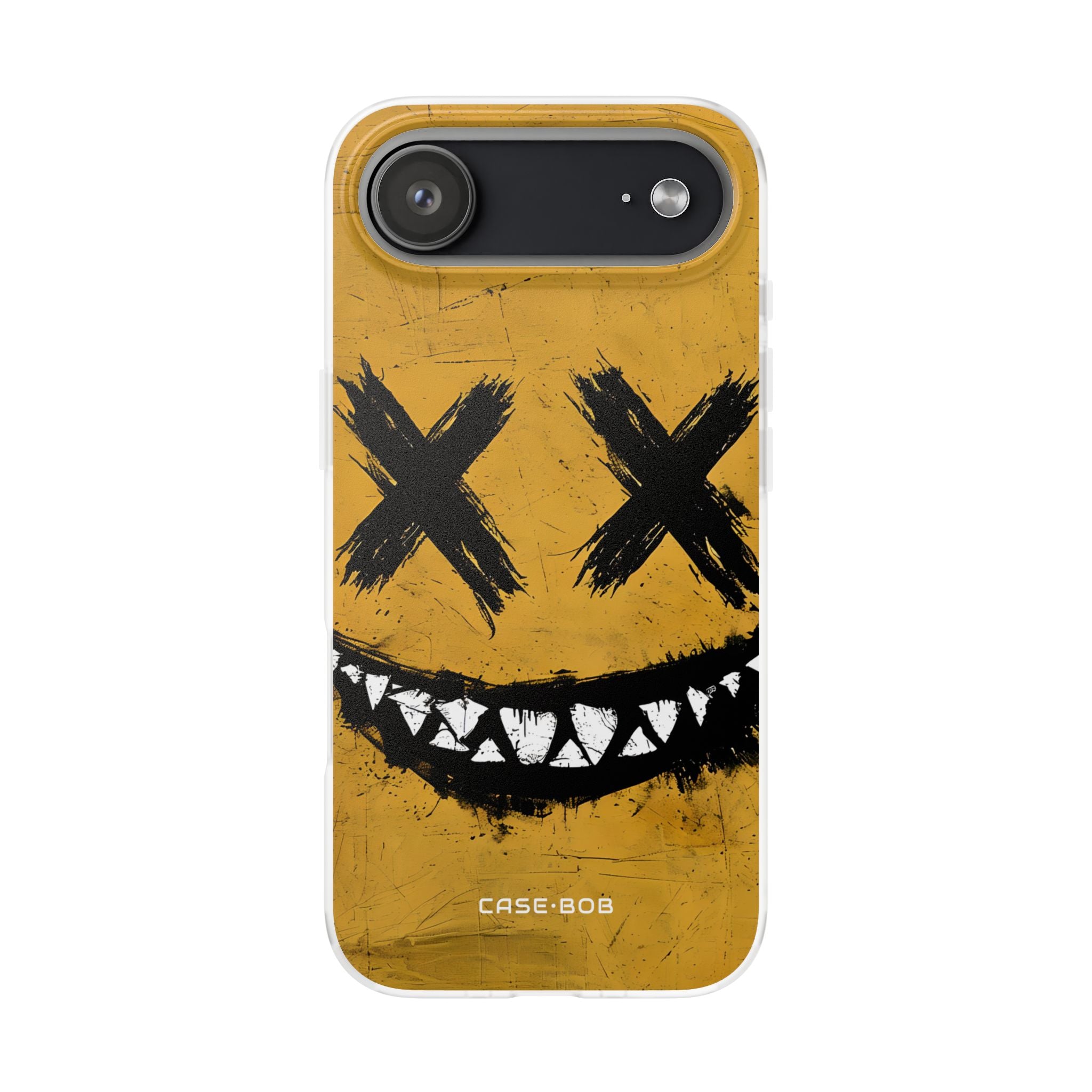 Jagged Smile Yellow iPhone 17 Air Case - Soft