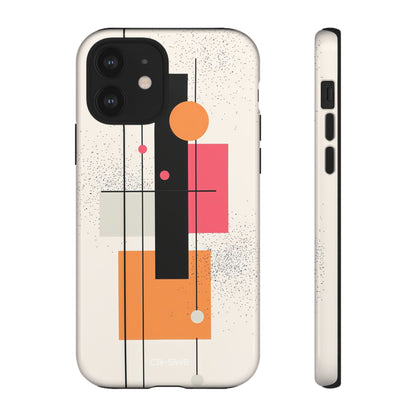 Shapes Dance Playfully - iPhone Case