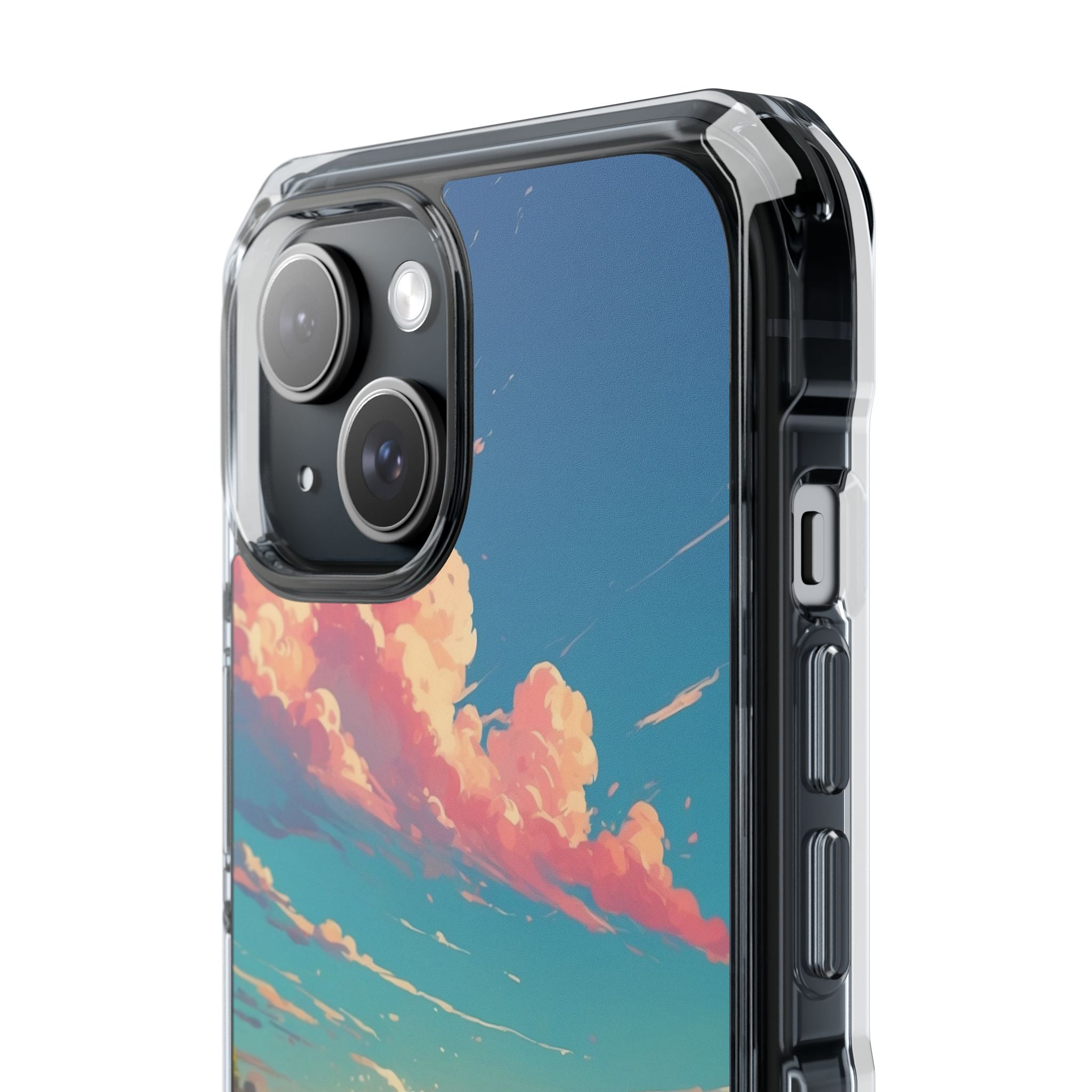 Waves Embrace Sunlight iPhone Case - Impact