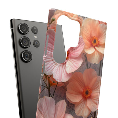 Serene Botanical Blooms - Slim Samsung S23 Phone Case